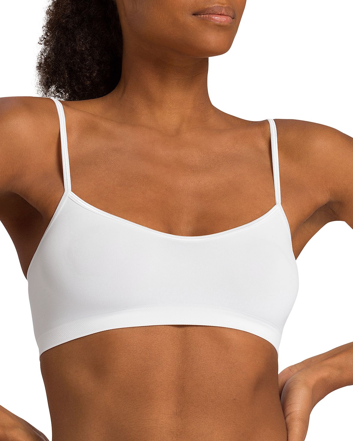 Hanro Touch Feeling Spaghetti Crop Top Bralette