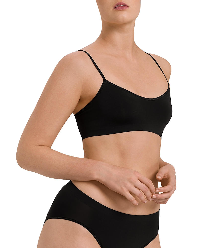 Hanro Touch Feeling Spaghetti Crop Top Bralette