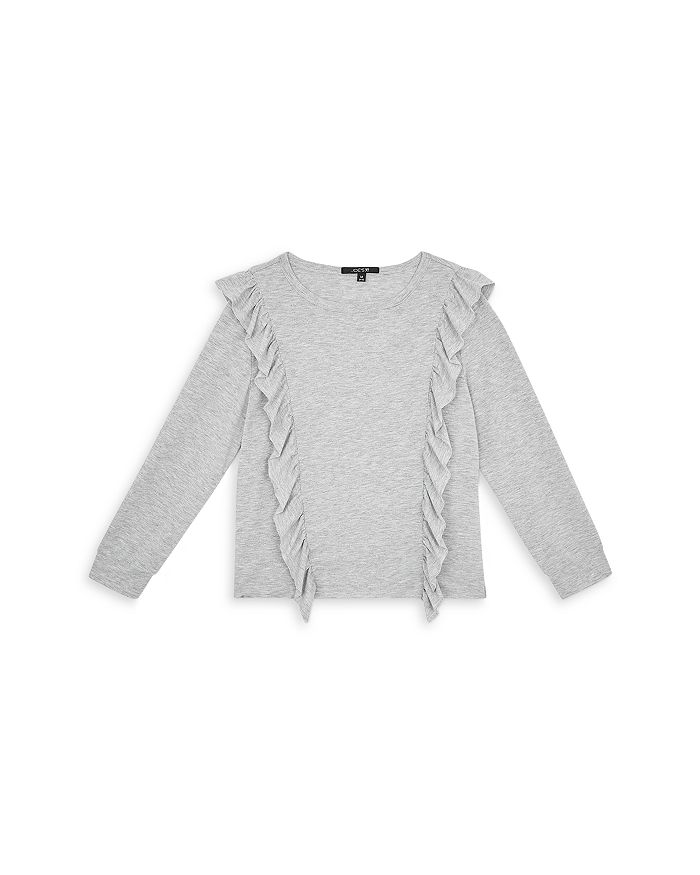 Joe's Jeans Girls' The Frayed Ruffle Top Little Kid, Big Kid Bloomingdale's