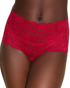 Cosabella Never Say Never High Rise Bikini In Mystic Red