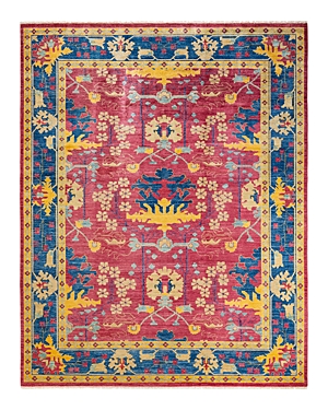 Bloomingdale's Artisan Collection Arts & Crafts M1552 Area Rug, 7'10 X 9'10 In Purple