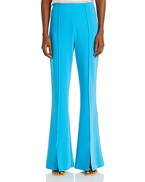 Cinq À Sept Cinq A Sept Billie High Rise Flared Pants In Atomic Blu