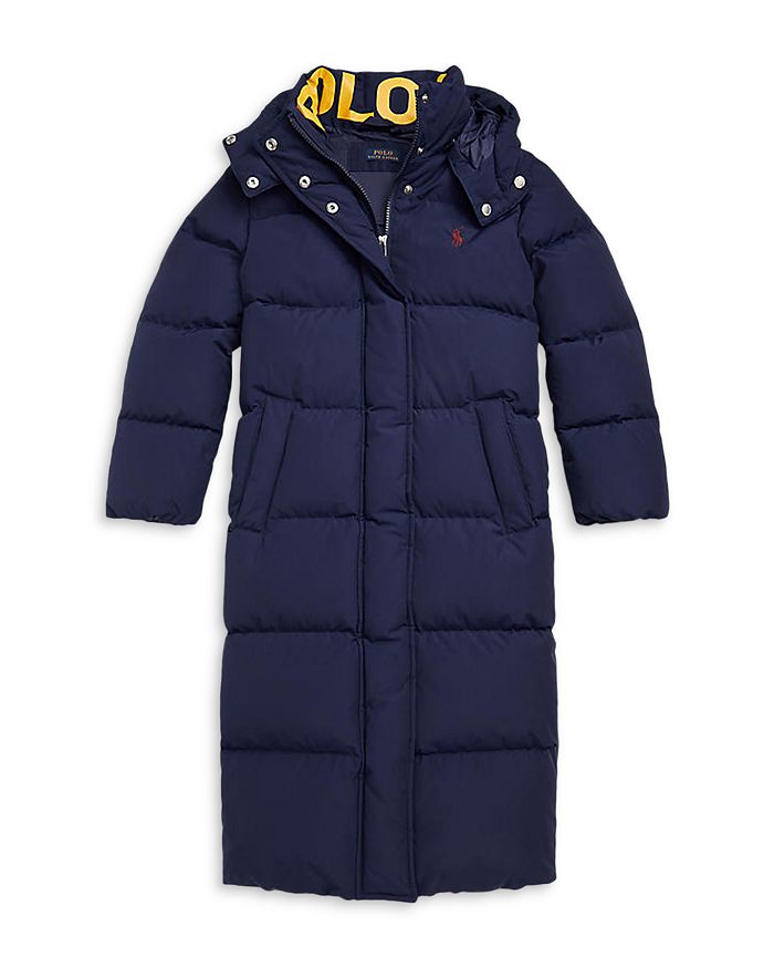 Polo ralph lauren big girls hooded down jacket top