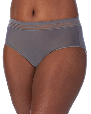 Le Mystere Second Skin Brief In Steel Grey