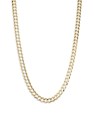 Bloomingdale's Men's Comfort Curb Link Chain Necklace In 14k Yellow Gold, 22 - 100% Exclusive