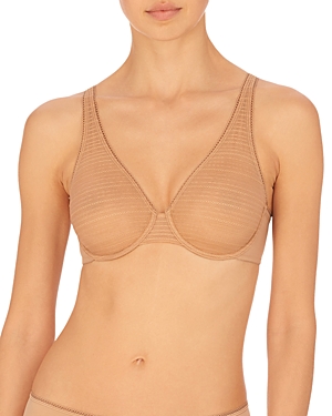 Natori Revive Lace Full Coverage Underwire Bra In Cafe