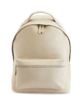 13" Laptop Pebbled Leather Backpack