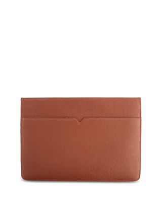 Pebble Grain Leather 13" Laptop Sleeve