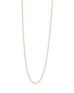 Bloomingdale's Fine Rope Chain Link Necklace In 14k Yellow Gold, 18