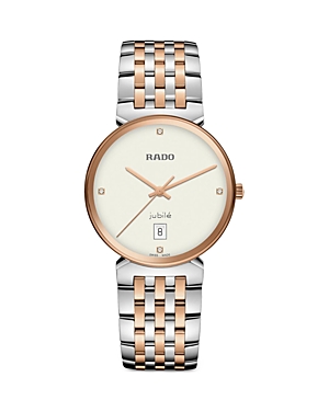 Shop Rado Florence Classic Watch, 30mm In White/two Tone
