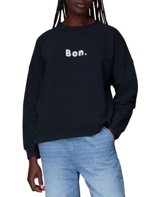 Whistles - Bon Relaxed Cotton Sweatshirt