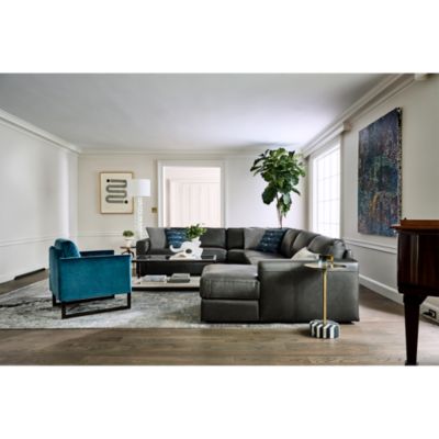Greyson 4-Piece Leather Sectional