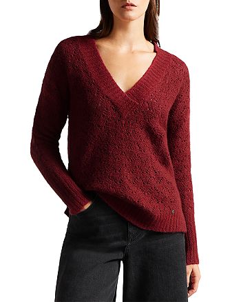 Ted Baker Jackeiy V Neck Sweater | Bloomingdale's
