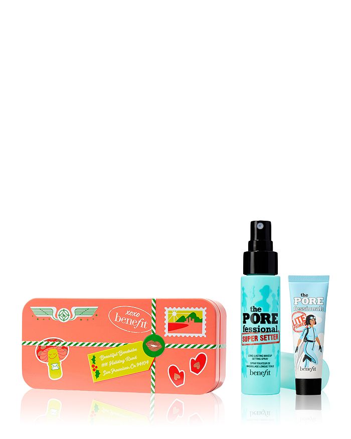 Benefit Cosmetics The POREfect Parcel Mini Pore Primer & Setting Spray ...