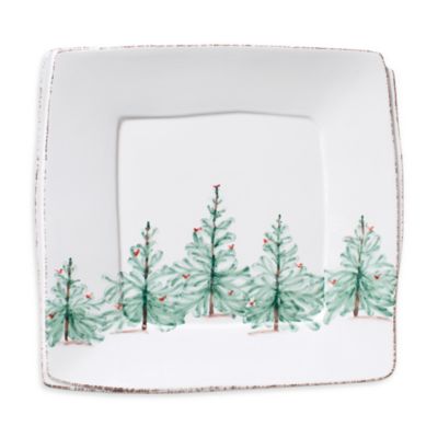 VIETRI - Melamine Lastra Holiday Square Platter