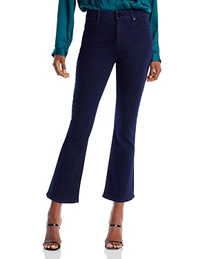 Paige Claudine High Rise Ankle Flare Jeans In Fidelity In Fidelity