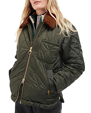 Barbour Vaila Quilted Teddy Collar Jacket