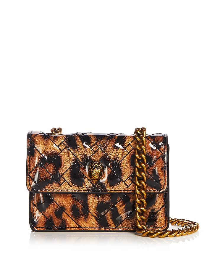 Kurt Geiger London Multi Leopard Stripe Zip Around Wallet