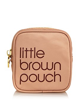 BLOOMINGDALES Shopping Bag X2 LITTLE BROWN BAGS, Gift Bag /Signature LOGO  TISSUE