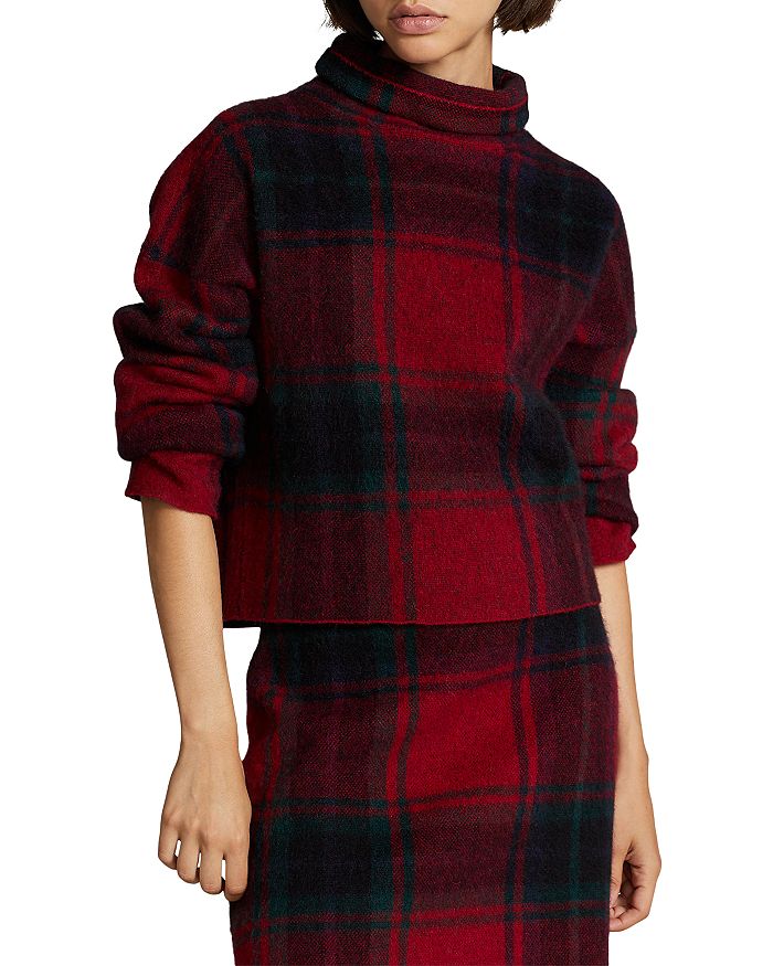 Ralph Lauren - Boxy Cropped Turtleneck Sweater