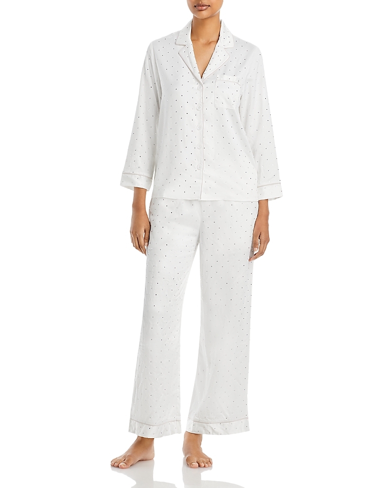 Rya Collection Marilyn Crystal Embellished Pajama Set