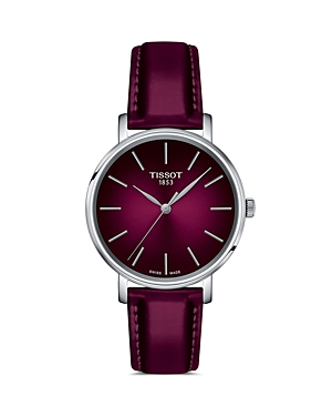 Tissot Everytime Watch, 34mm In Red