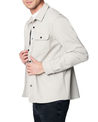 Textured Shirt Jacket
