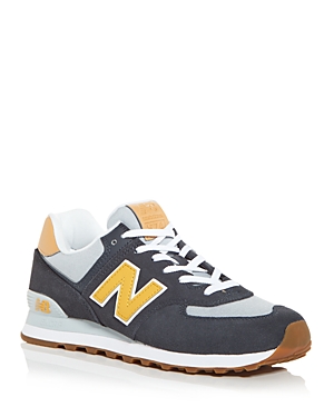 New Balance Men's Classic 574 Low Top Sneakers In Outer Space