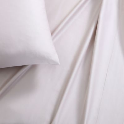 Solid CVC Sateen Sheet Set, Queen