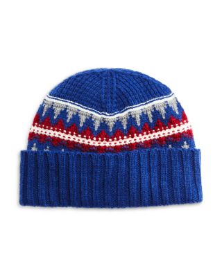 The Men's Store at Bloomingdale's Fair Isle Knit Cuff Hat - Exclusive