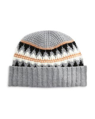 The Men's Store at Bloomingdale's - Fair Isle Knit Cuff Hat - Exclusive