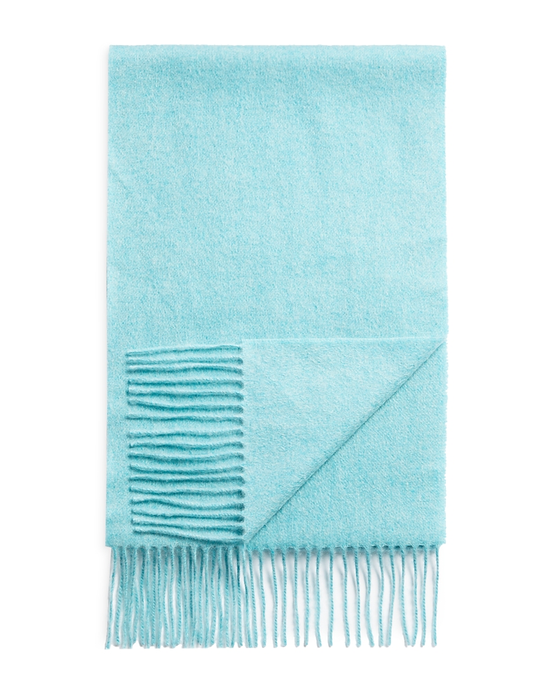 The Men's Store At Bloomingdale's Solid Cashmere Scarf - Exclusive In Light Turquoise