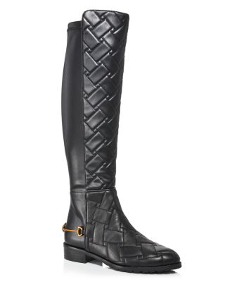 KURT GEIGER LONDON Women s Mount Quilted Knee Boots Bloomingdale s