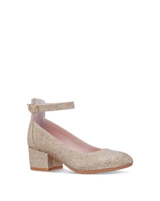 Nina - Girls' Lennie Ankle Strap Pumps - Little Kid, Big Kid