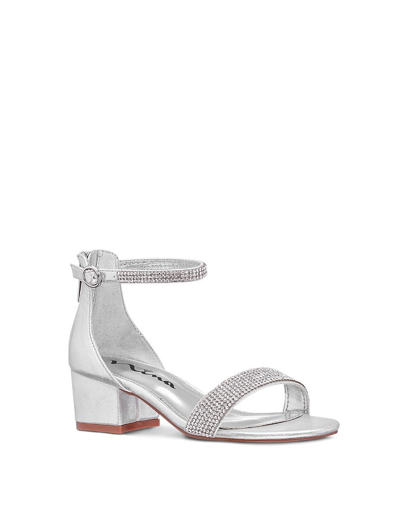 Nina Girls' Valetta Ankle Strap Sandals - Little Kid, Big Kid