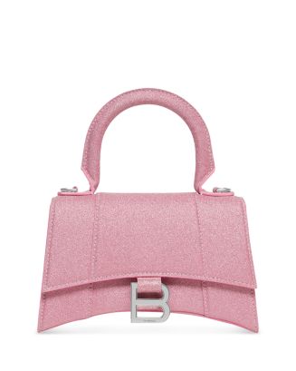 Hourglass Xs Bag - Balenciaga - Soft Pink - Leather