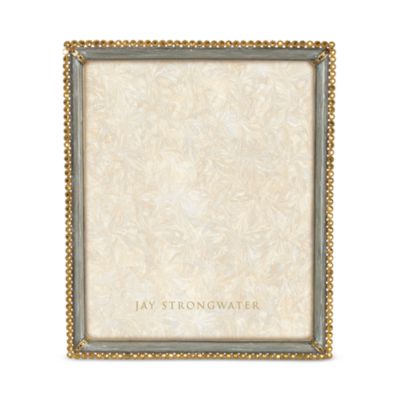 Jay Strongwater Laetitia Stone Edge Frame, 8 x 10