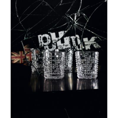 Punk Whisky Glasses, Set of 12