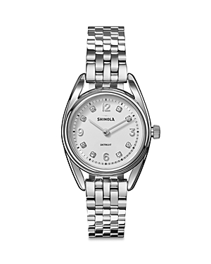 Shinola The Circadian Monster 36mm In White/silver
