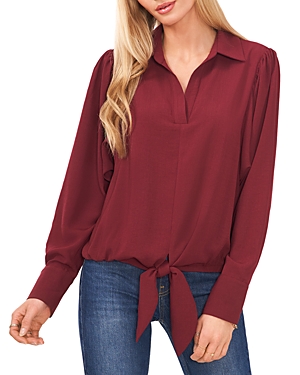VINCE CAMUTO TIE FRONT TOP