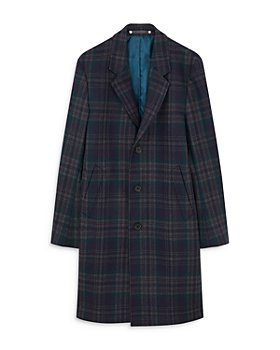PS Paul Smith - Check Overcoat