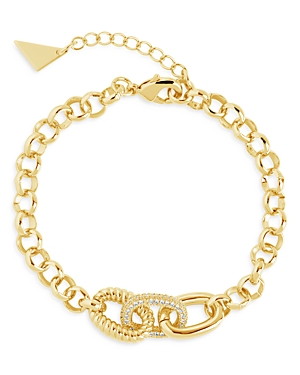 Sterling Forever Jaycee Bracelet In Gold