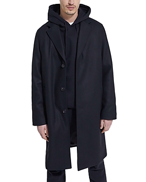 The Kooples Stella Coat In Black