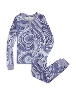 Honeydew Girls' Printed Pajama Set - Little Kid, Big Kid In Lunar Geode