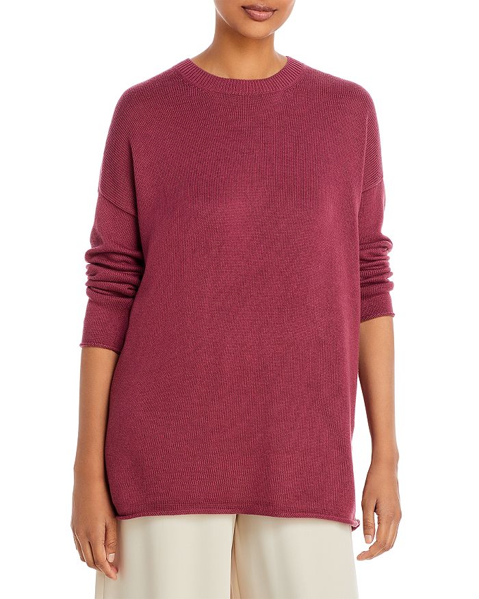 Sweater Cardigan Designer By Eileen Fisher In Grey & White, Size:3X main image 1