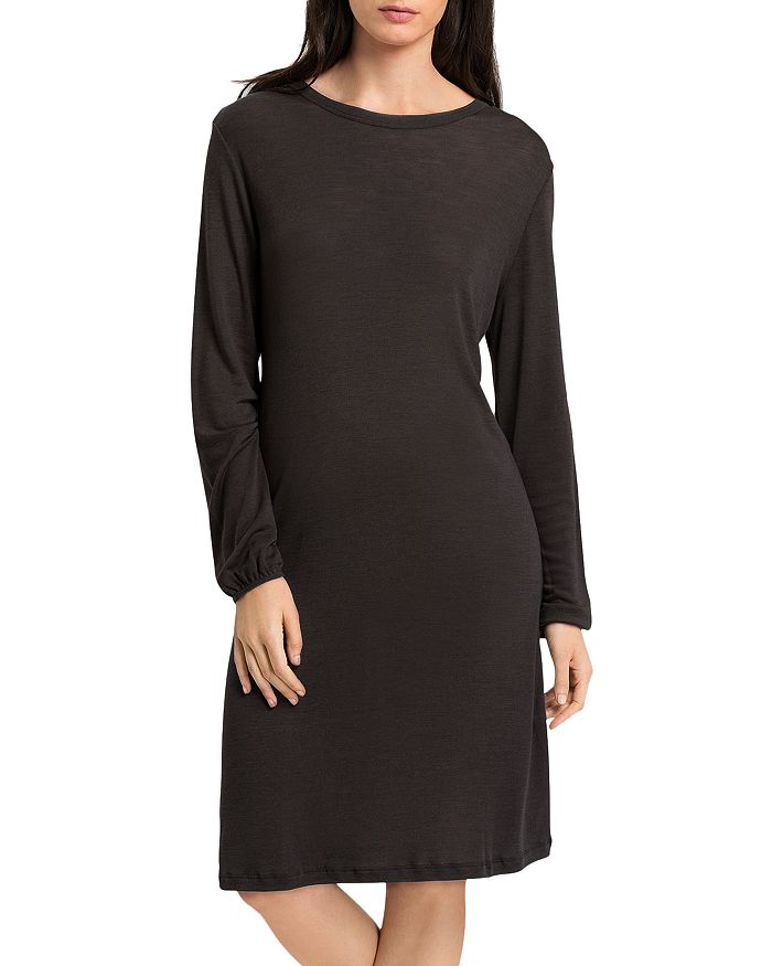 Hanro Long Sleeve Nightgown Bloomingdale's