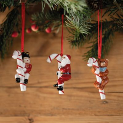 Candy Cane Nostalgic Ornaments, Set of 3