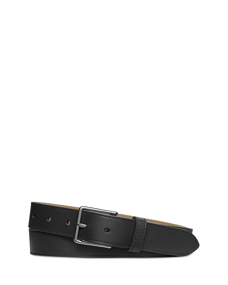 Shinola Men's Leather Dress Belt In Black
