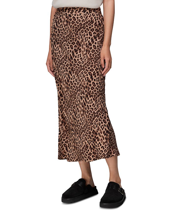 Whistles Jungle Cheetah Midi Skirt Bloomingdale s