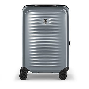 Victorinox Swiss Army Airox Frequent Flyer Plus Carry On Spinner Suitcase In Silver